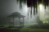 Gazebo In Night Fog_16378-83